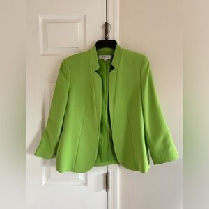 Kasper Green Summer Blazer Size 8